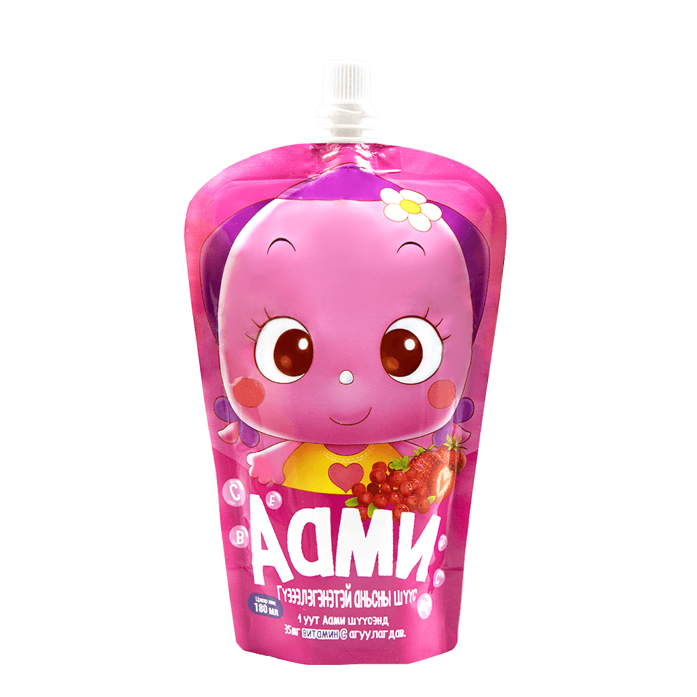 Аами гүзээлзгэнэтэй аньсны шүүс 180мл №1 Ундаа