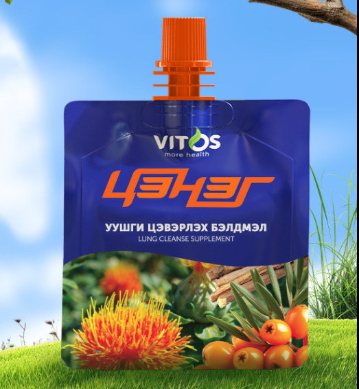 Цэнэг Уушги цэвэрлэх бэлдмэл 100мл №10 Ундаа