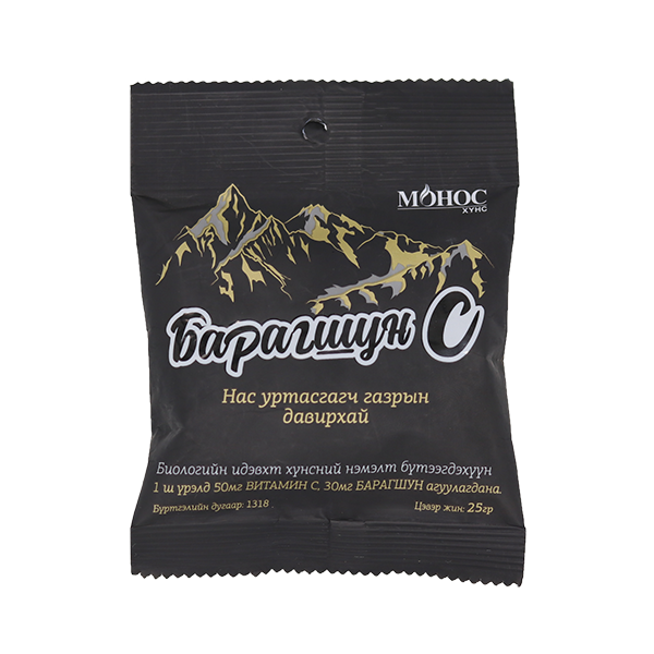 Барагшун+С үрэл 25г №1