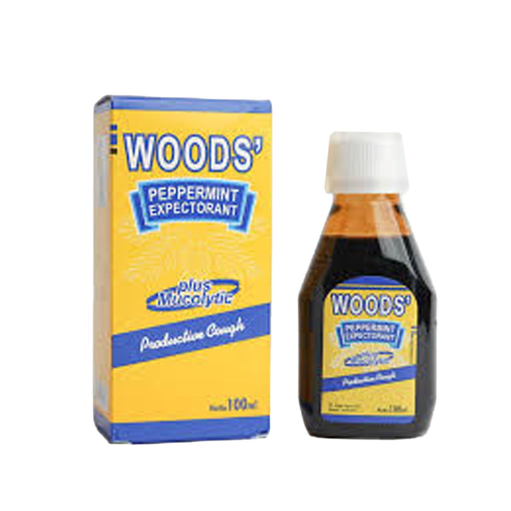 Вүүдс пепперминт экспекторант 100мл №1 Сироп