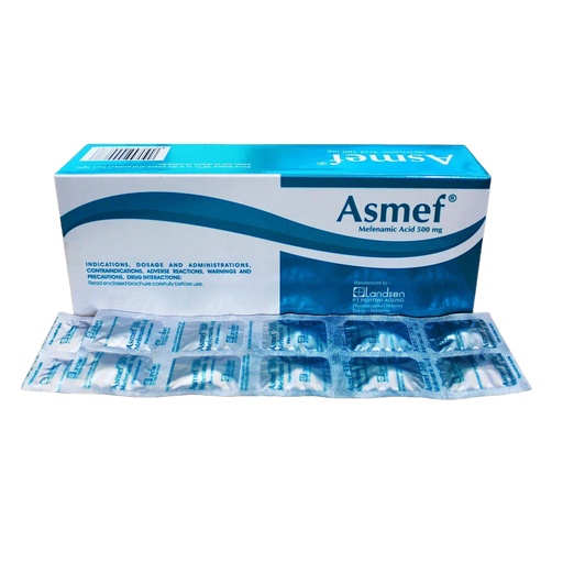 [103843] Асмеф 500мг №100 Бүрхүүлтэй шахмал  - PT. Pertiwi Agung
