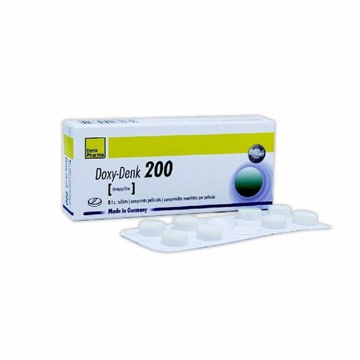 [104195] Докси-Денк 200мг №8 Бүрхүүлтэй шахмал - Denk Pharma GmbH & Co.KG