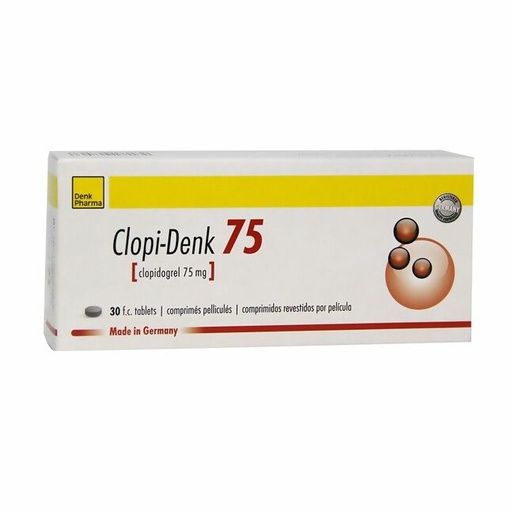 [104361] Клопи-Денк 75мг №30 Бүрхүүлтэй шахмал  - Artesan Pharma GmbH & Co.KG
