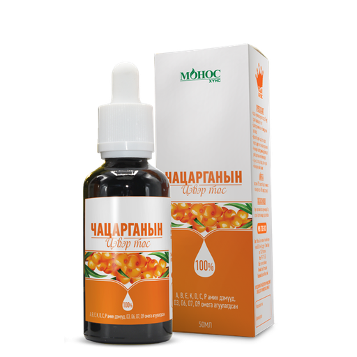 [501890] Чацарганы цэвэр тос 50мл №1 - МОНОС ХҮНС ХХК
