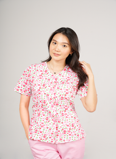 [503739] Мэс заслын хослол ягаан цэцэгтэй №1 Эмэгтэй - Мөнхийн тун ХХК