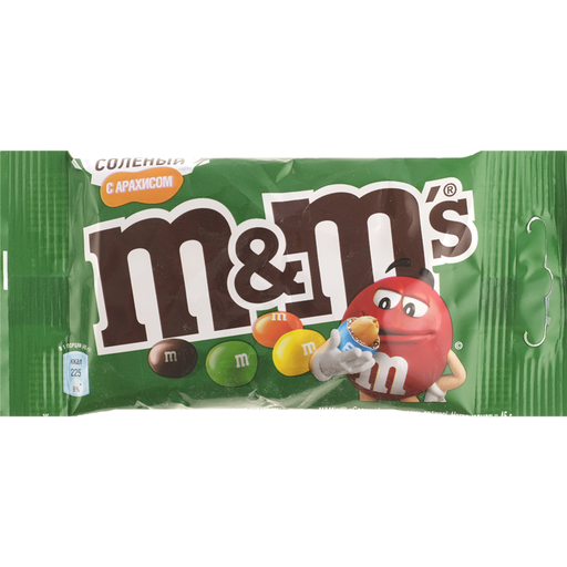 [504082] Шоколад-M&M's Salty peanut 45г - Марс ООО